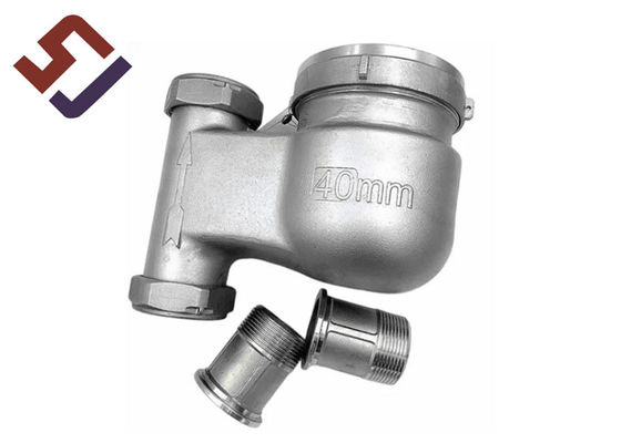 OEM Roestvrij staal dat Afneembare Verre Slimme Watermeter Shell giet