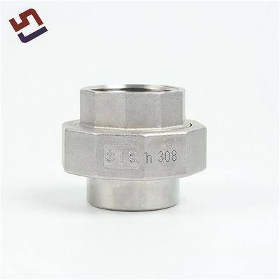 Precision Casting Vrouwelijke Gedrukt Koppeling Gesmeed Schuifband Koperen Messing Roestvrij Staal Pipe Fitting