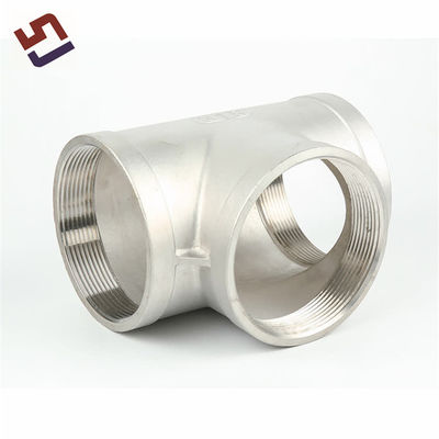 Roestvrij staal 90 graden Pipe Fitting NPT Man Elbow Tee Reducer Flange
