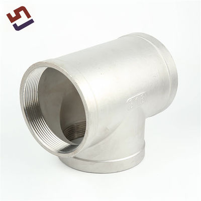 Roestvrij staal 90 graden Pipe Fitting NPT Man Elbow Tee Reducer Flange