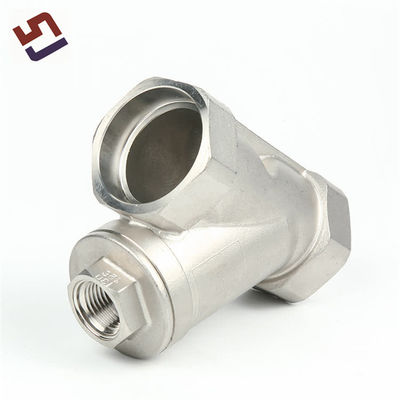 Op maat gemaakte High Precision 304 316 Valve Mesh Filter van roestvrij staal Y-type zeefmachine