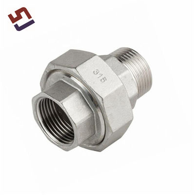 China Factory NPT BSPT Bsp Thread Roestvrij staal Customized Pipe Fitting Union