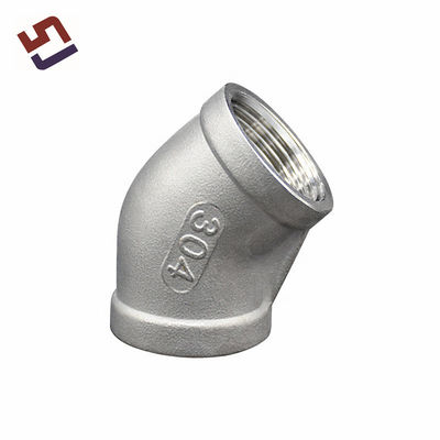 Op maat Fabriek Op maat High Precision roestvrij staal 90 Grade Elbow Industrial Pipe Fitting