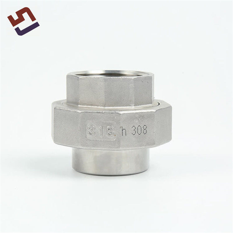 Precision Casting Vrouwelijke Gedrukt Koppeling Gesmeed Schuifband Koperen Messing Roestvrij Staal Pipe Fitting