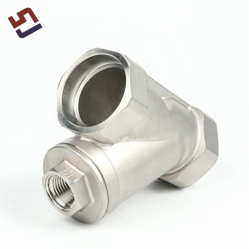 Op maat gemaakte High Precision 304 316 Valve Mesh Filter van roestvrij staal Y-type zeefmachine